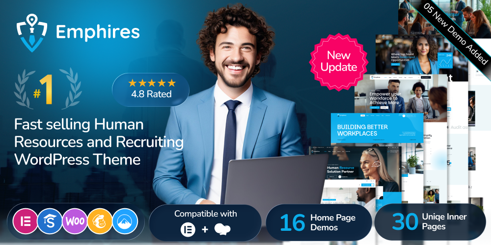 Emphires – Human Resources & Recruiting WordPress Theme