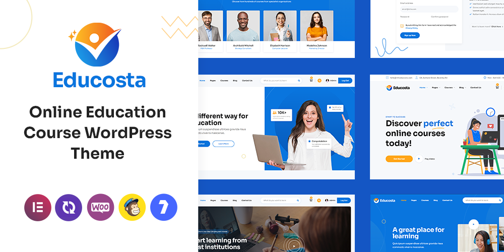Educosta – Education WordPress Theme