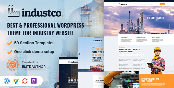 IndustCO | Industry & Factory WordPress Theme