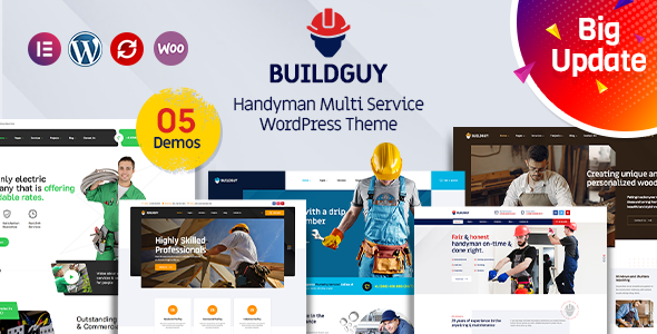Buildguy – Handyman Renovation Services WordPress Theme