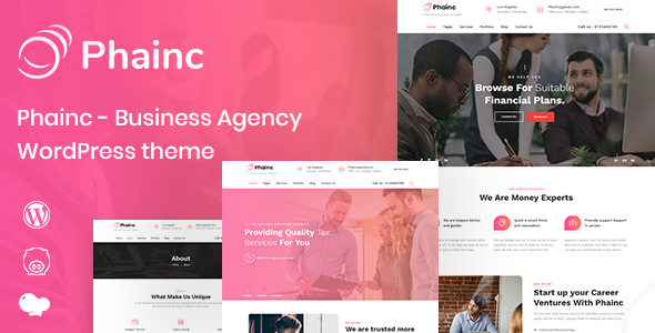 Phainc – Business Agency WordPress Theme