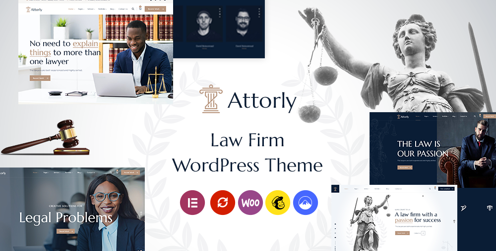 Attorly – Law Firm WordPress Theme