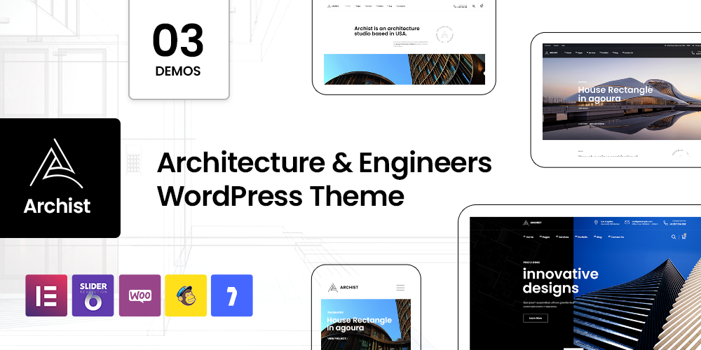 Archist – Architecture & Interior WordPress Theme