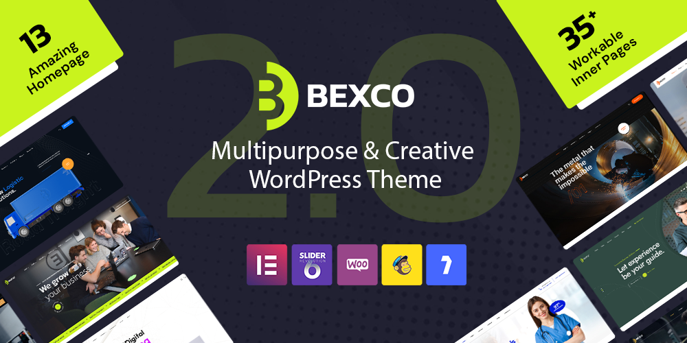 Bexco – Creative Multipurpose WordPress Theme
