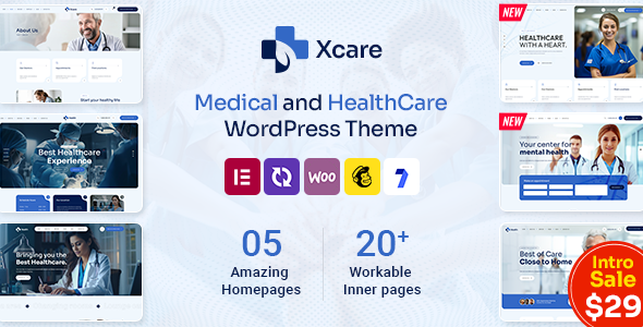 Xcare – Medical and HealthCare WordPress Theme