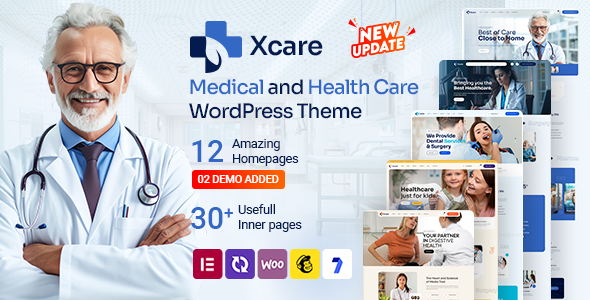 Xcare – Medical and Health Care WordPress Theme