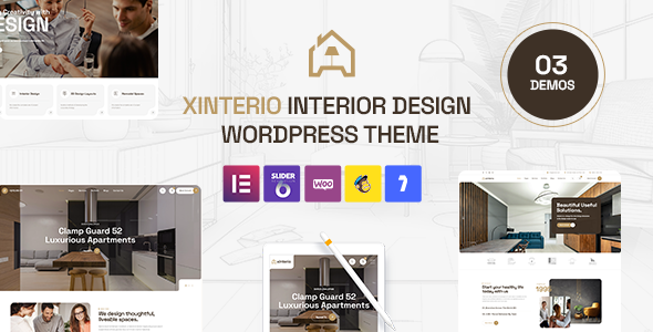 Xinterio – Interior Design WordPress Theme