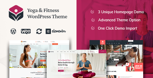 Helthify – Yoga and Fitness WordPress Theme