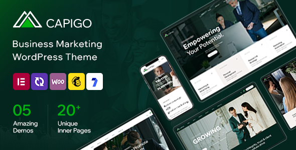 Capigo – Business Marketing WordPress Theme