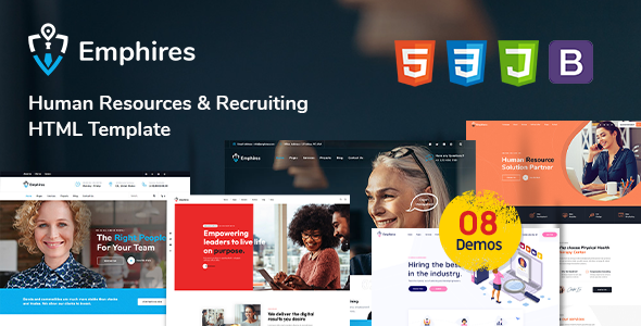 Emphires – Human Resources & Recruiting HTML Template