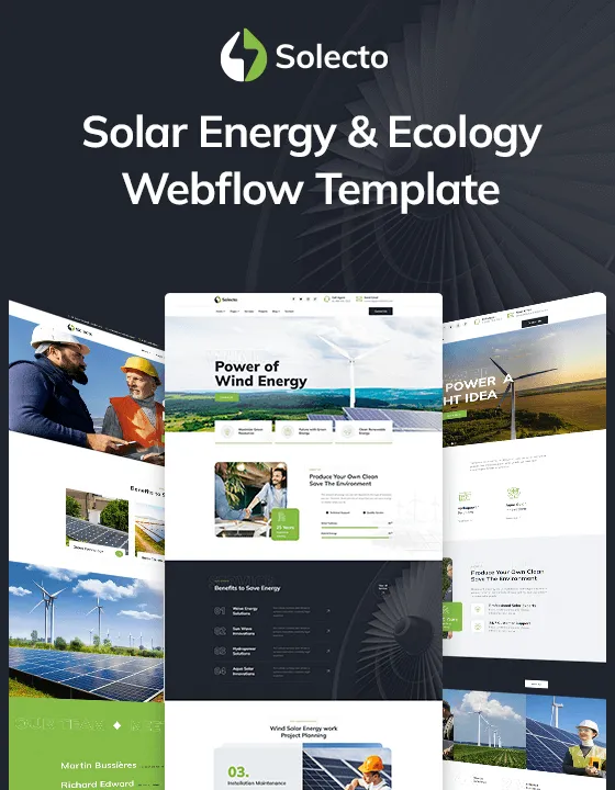 Solecto – Professional Services Webflow Template