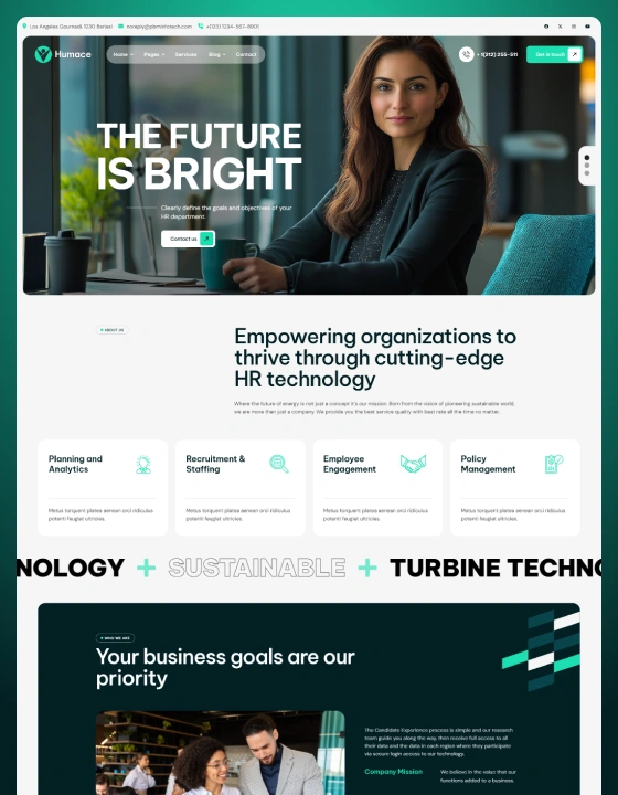Humace – Personal Webflow Template