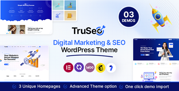 TruSEO - Digital Marketing & SEO WordPress Theme