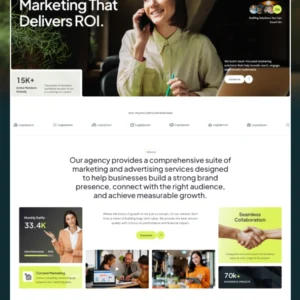 Mercket - Portfolio & Agency Webflow Template