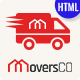 Thumbnail for MoversCO – Movers & Packers HTML Template