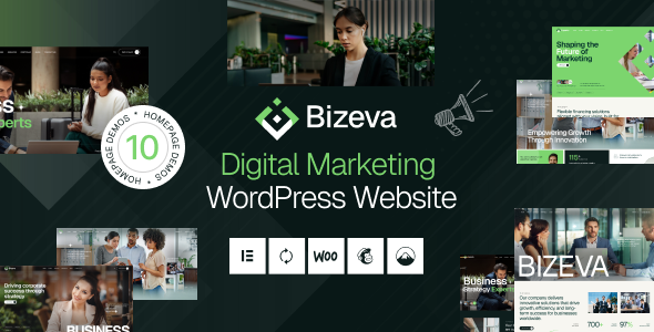 Bizeva - Business Marketing WordPress Theme