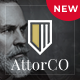 Thumbnail for AttorCO – Attorney & Lawyers  WordPress Theme