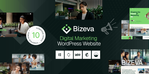 Bizeva - Business Marketing WordPress Theme