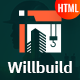 Thumbnail for Willbuild – Construction HTML Template